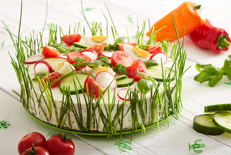 Свежа сандвич торта